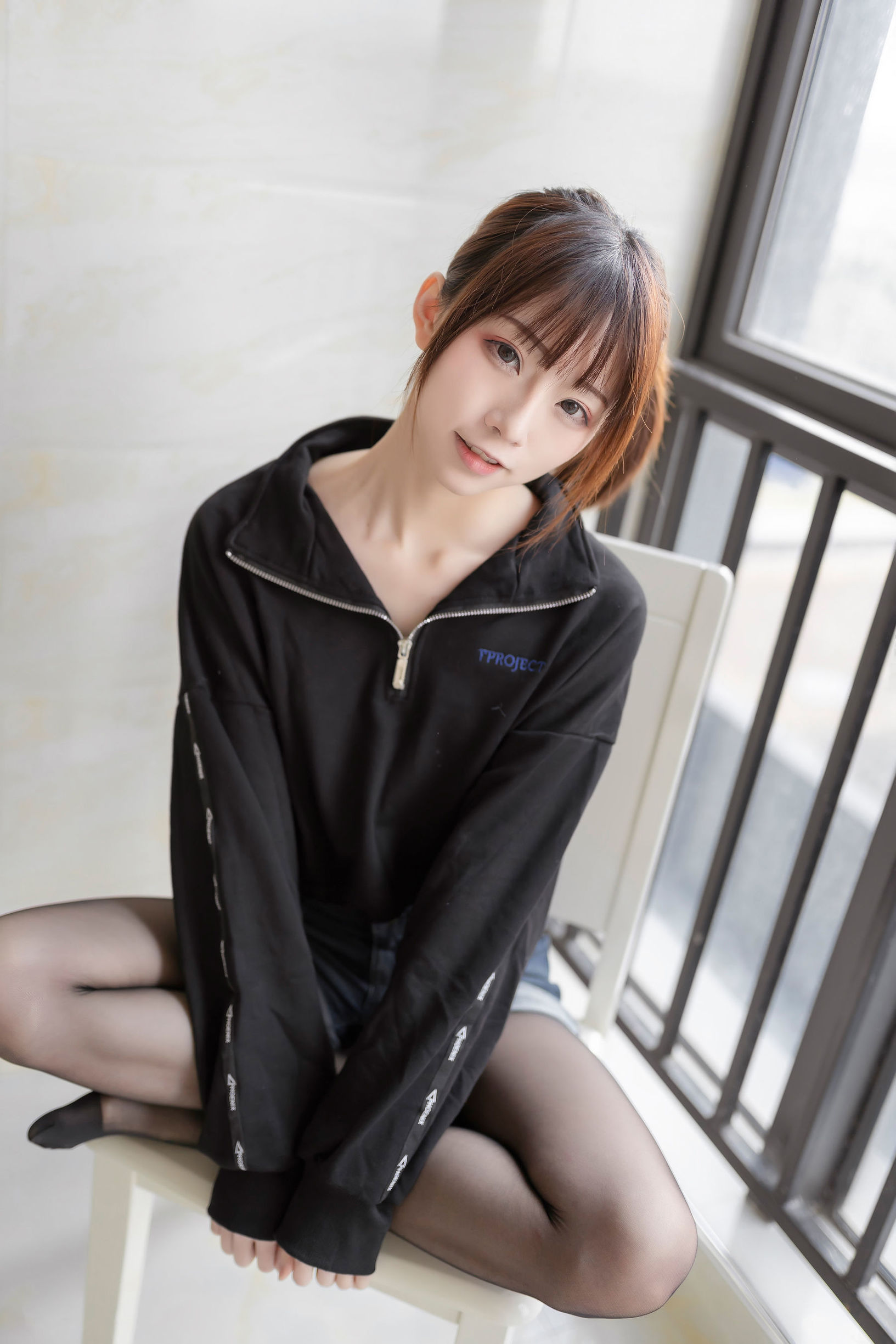 [网红COSER]动漫博主Kitaro_绮太郎单马尾女孩插图3